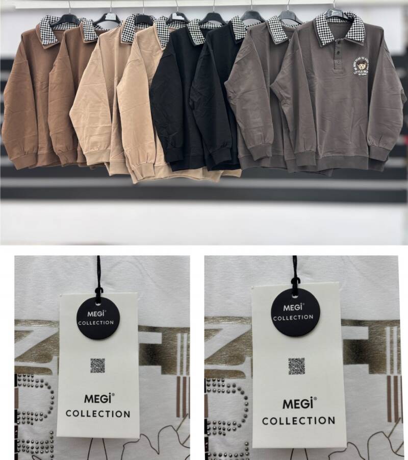 Bluzki damskie Roz S-XL, Mix Kolor .Paczka 12 szt 1